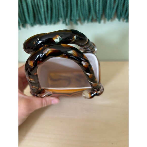 Glass purse vase decor - Picture 6 of 8